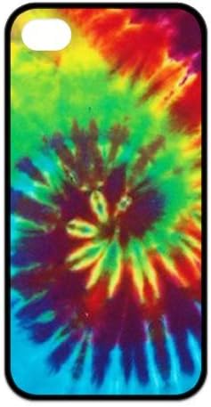 Treasure Design Tie-Dye Apple iPhone 4/4S Best Silicone Cover Case