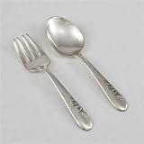 Blossom Time by International, Sterling Baby Spoon & Fork