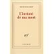 L'Instant de ma mort