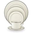 Lenox Columbus Circle Platinum-Banded 5-Piece Place Setting, Service for 1