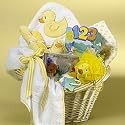 Everything's Just Ducky Bath Time For Baby Gift Basket - Deluxe Extra Large (Large Pictured)