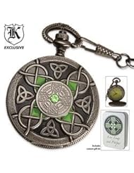 Celtic Pocket Watch And Tin