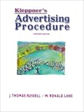 Kleppner's Advertising Procedure (The Prentice Hall Series in Marketing)