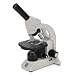 National Optical 205-RLED (205) Elementary Compound Microscope, Widefield 10x/18mm Eyepiece, 4X, 10X and 40X Objective, LED Illumination Light Source, 3.5V