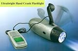 Brightest Hand Crank 5 LED Dynamo Flashlight-Nokia Charger