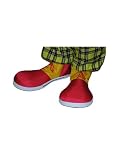 Clown Shoes (Red/Yellow) Deluxe Vinyl Halloween Costume Accessory Clown Shoes (Red/Yellow) Deluxe Vinyl Halloween Costume Accessory
