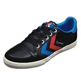 Hummel Stadil Low Sneaker Shoe In Black Leather