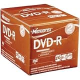 Memorex 16X DVD-47 in Dual Jewel Case