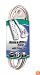 Coleman Cable 03518 Flat Plug 12-Foot  Extension Cord with 3-Outlet Strip
