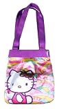 Hello Kitty Pink Purple multi colored Tote Shoulder Bag Abracadabra
