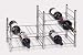 Kitchen & Housewares : Zack 20545 ALDO bottle rack extension Stainless Steel