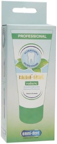 emmi-dent Ultrasound Toothpaste, Nature 2.5 oz (Pack of 6)