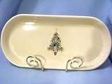  : Fiesta Ivory ~ Christmas Tree ~ 12" Bread Tray