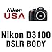 Nikon D3100 Digital SLR Camera Body