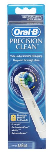 Braun Oral-B Precision Clean Toothbrush Refill 8 Pack