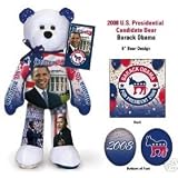 rare and hard to find Senator Obama Barack Election '08 Plush Bear