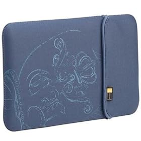 Case Logic XAST-13 13-Inch Reversible Neoprene MacBook/Air Sleeve (Blue)
