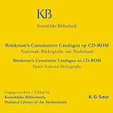 Brinkman's Cumulatieve Catalogus/ Brinkman's Cumulative Catalogue (Dutch Edition)