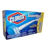 Clorox Toilet Wand Cleaning System Starter Kit with 20 Refills and Storage Caddy