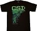 CSI Crime Scene Investigation Black T-shirt Tee