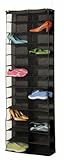 26 Pair Over the Door Shoe Rack (Black) (63