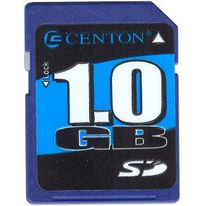 Centon 1GB Secure Digital Memory Card   1GBSD