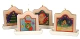 Club Pack Of 72 Tree - Santa Claus Stocking and Snowman Christmas Candles 425