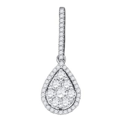 Cheap Girls Jewelry 0.78CT DIAMOND FASHION PENDANT For Sale