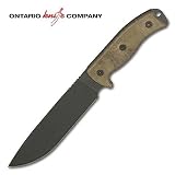 RAT-7, Canvas Micarta Handle, Plain, Cordura Sheath