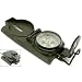 Military Folding Lensatic Compass Scale Hiking Tool