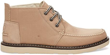 Toms Chukka Boot Men's (8.0 D(M) US, Sesame Cotton Twill)