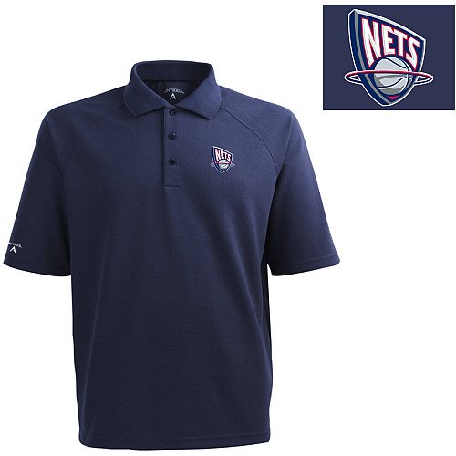 Antigua New Jersey Nets Whisper Xtra-Lite Polo