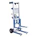 Genie GL-4 Aluminum Standard Base Material Lift with Steel Forks and Winch Handle, 71" Lift Height, 22.5" L x 20.5" W Fork, 500lbs Capacity