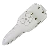 KOZUCHI(コヅチ) Flowery(フローリー) 摘果鋏革ケース 花付 白 LST-12