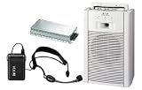 TOA 1822C 5320A Wireless System Includes WA-1822C Amplifier, WTU-4800 and WM-5320A Headset Mic