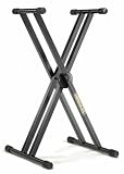 Hercules KS140B Double X-Style Heavy Duty Keyboard Stand