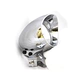 6 3 4 Custom Chrome Headlight Head Light for any Harley, Honda, Yamaha, Suzuki,... by KapscoMoto