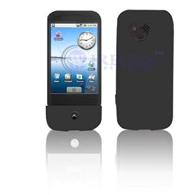 HTC Google G1/Dream "PDA" PREMIUM Solid Black Silicon Skin Case