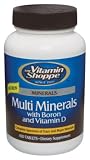Vitamin Shoppe - Multi Minerals With Boron And Vitamin D no Iron, 300 tablets