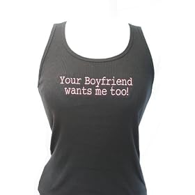 Embroidered Beater Style Tank Top 
