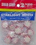 WARNER CANDY CO INC 7366 SNAK STOP STARLIGHT MINTS CANDY 3 Oz. (PACK OF 12)