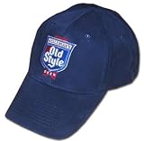 Old Style Beer Alcohol - Blue Flex Fit Baseball Hat Cap