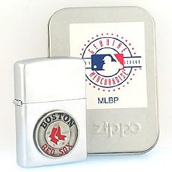 Boston Red Sox Zippo Lighter - MLB Baseball Fan Shop Sports Team Merchandise