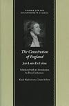 CONSTITUTION OF ENGLAND, THE (Natural Law Paper)