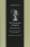 CONSTITUTION OF ENGLAND, THE