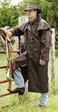 Kakadu Traders™ Traditional Oilskin Drover Coat