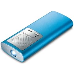 Aiptek Pocket Cinema T30 Pico Projektor (Kontrast 200:1, 15 ANSI Lumen, VGA, 640 x 480) blau