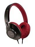 Produkt-Bild: Philips SHL5800 Headband DJ-Style Kopfh&ouml;rer (Aluminium-B&uuml;gel, Kunstleder) rot/schwarz