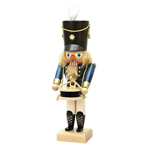 32-656 – Christian Ulbricht Nutcracker – Blue Drummer – 11.5″”H x 4″”W x 4.5″”D