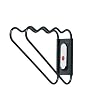 Racor ITH-1R Interchange Walldock Four-Tool Long-Handled Tool Hanger